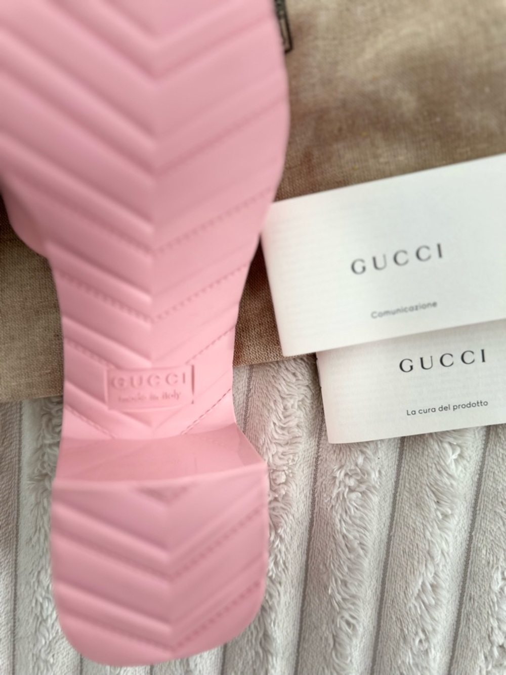 Gucci Bubblegum Pink Platform Clog Mules - Picture 6 of 7